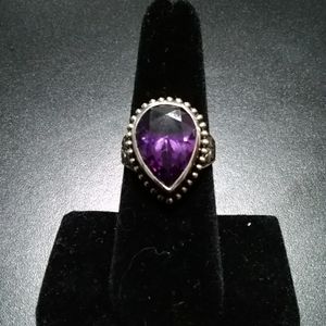 Sterling Glamour Ring